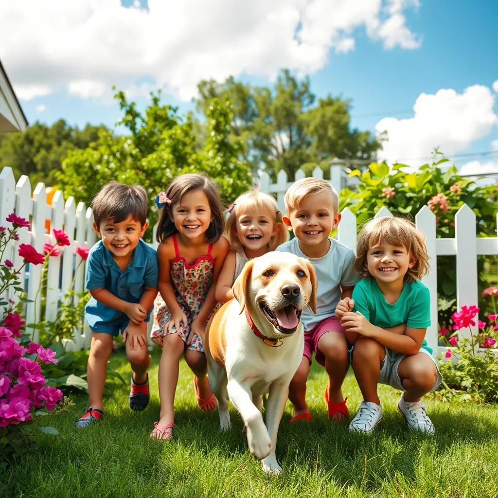 Les 10 races de chiens adaptées aux familles avec enfants