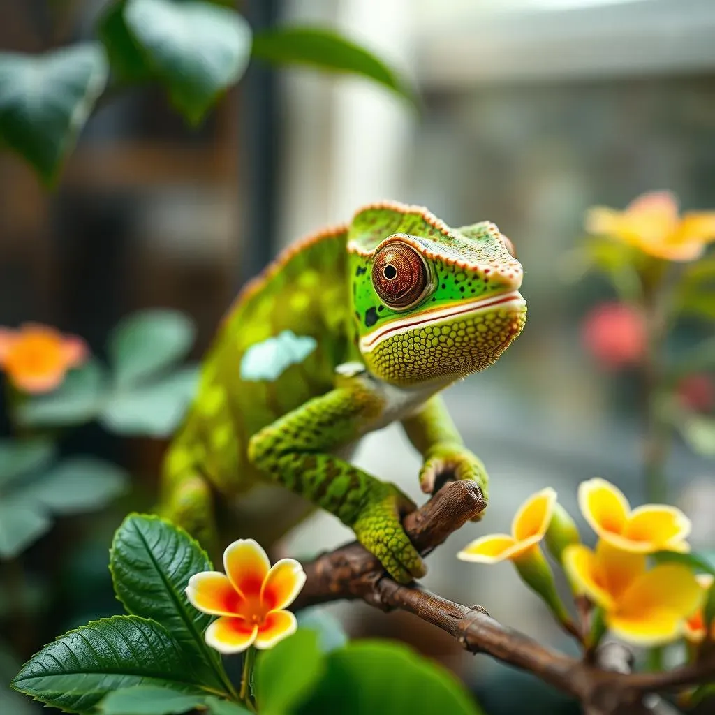 Soin et santé de votre caméléon domestique