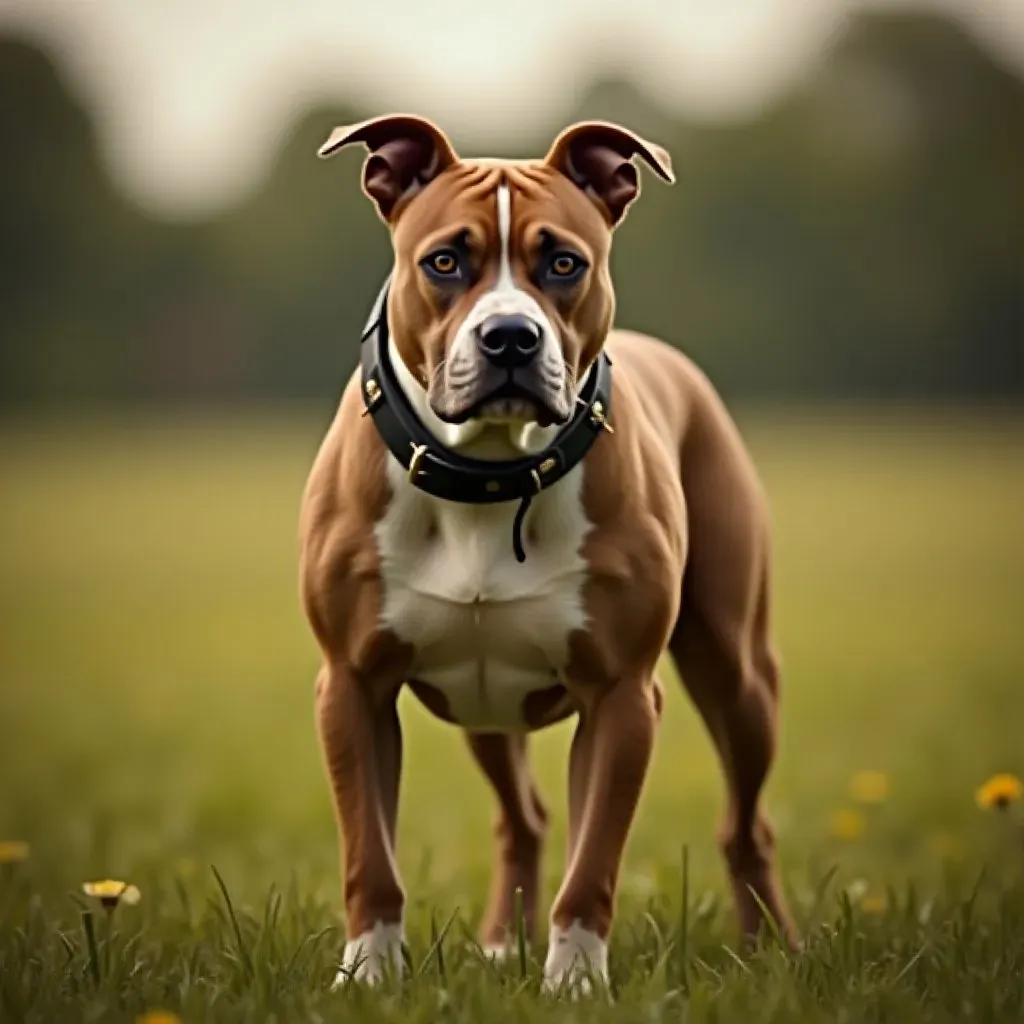 Staffordshire Bull Terrier chien de chasse 