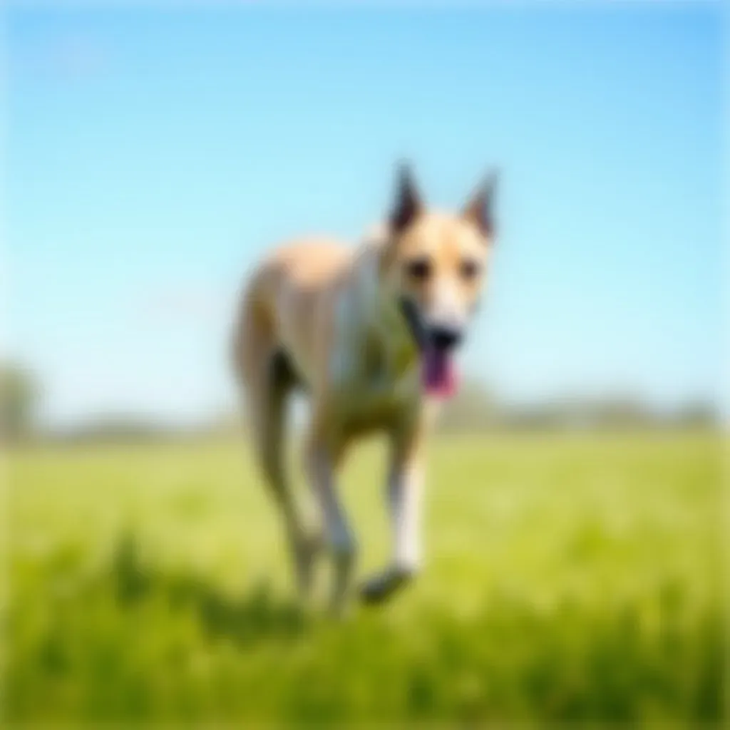 Vitesse des chiens de chasse 