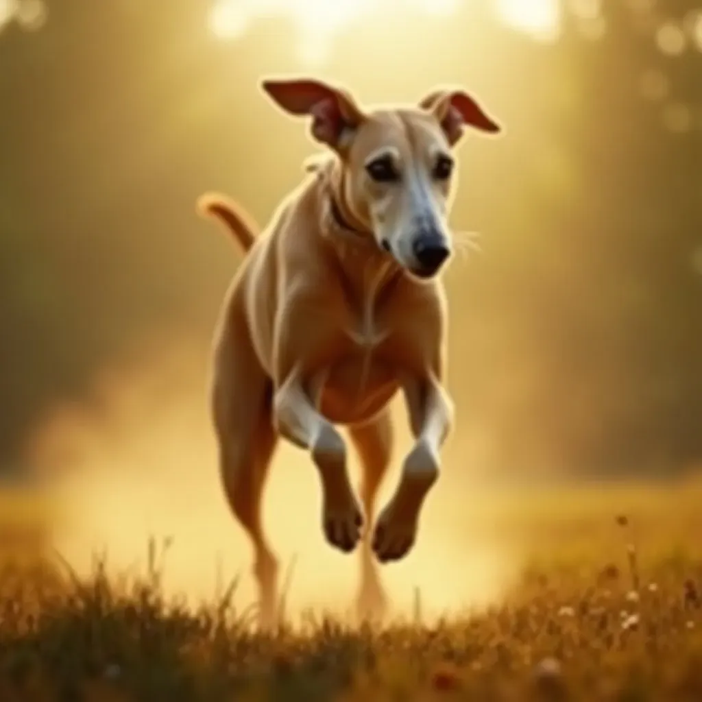 Vitesse d'un chien de chasse