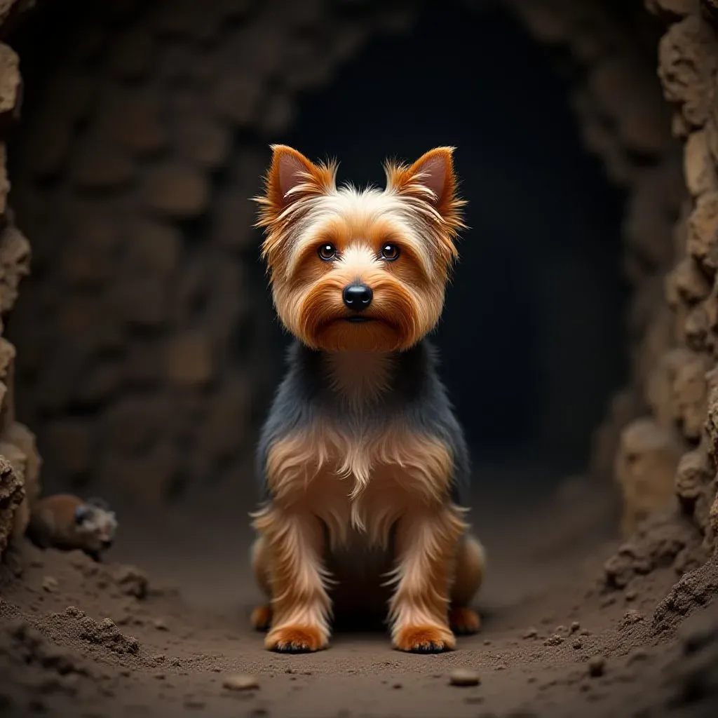 Yorkie Chien de Chasse 